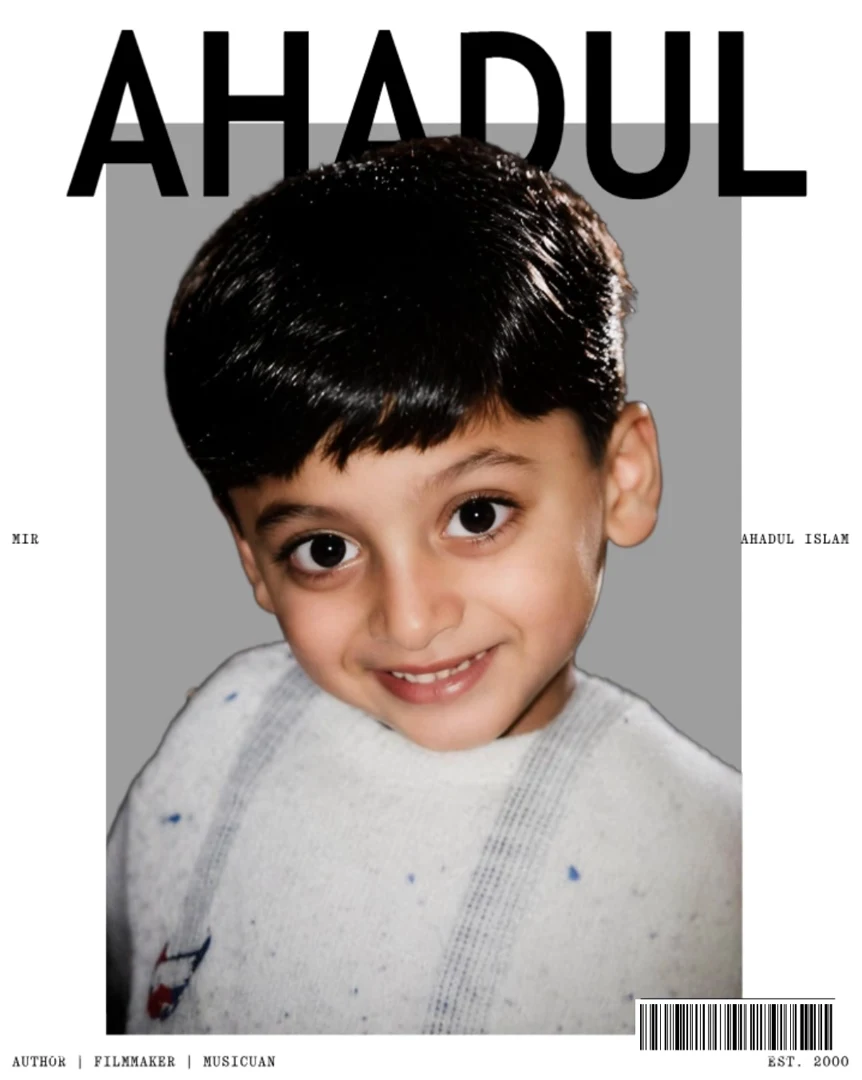 Mir Ahadul Islam, author, filmmaker, musician, established 2000